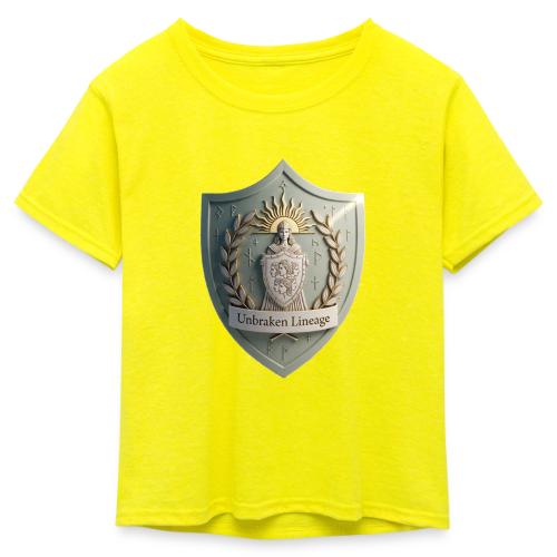 Women's Day Legacy T Shirt, Empowerment Gift 2026 - Kid's 50/50 Neon T-Shirt