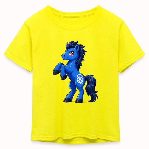 My first blucifer - Kid's 50/50 Neon T-Shirt