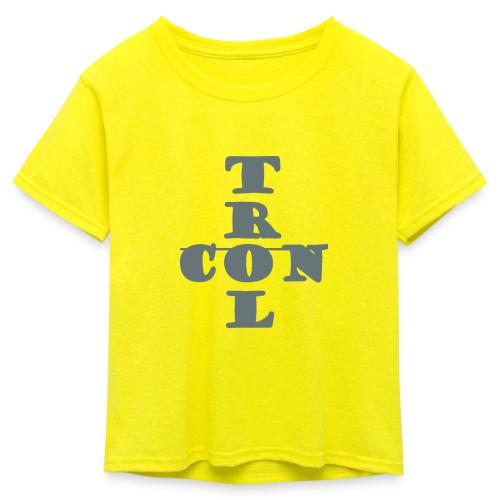 Control - Kid's 50/50 Neon T-Shirt