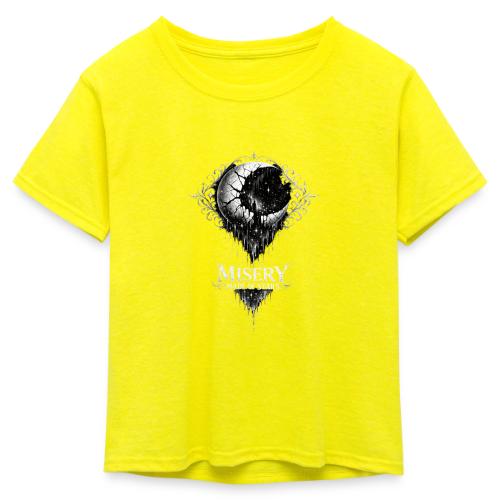 Misery made of stars - Kid's 50/50 Neon T-Shirt