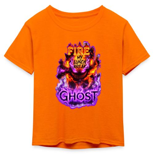The Fire Ghost 26 - Kid's 50/50 Neon T-Shirt