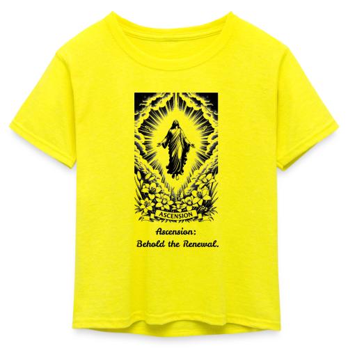 Christian T-Shirt, Poster, & Mug - Kid's 50/50 Neon T-Shirt