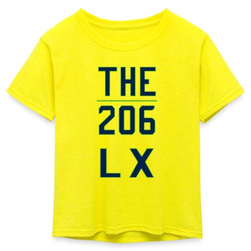 THE | 206 - Unleashed Style Inspired - Fan WIN - Kid's 50/50 Neon T-Shirt