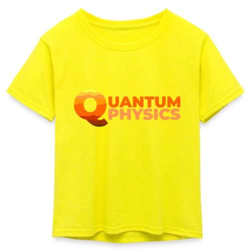 Quantum Physics - Kid's 50/50 Neon T-Shirt