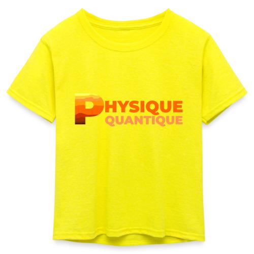 Quantum physics - Kid's 50/50 Neon T-Shirt