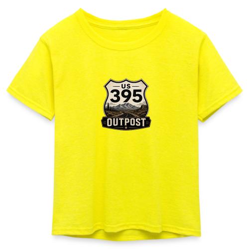 395 Outpost Shield - Kid's 50/50 Neon T-Shirt