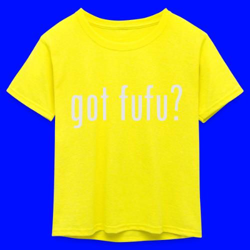 gotfufu-white - Kid's 50/50 Neon T-Shirt