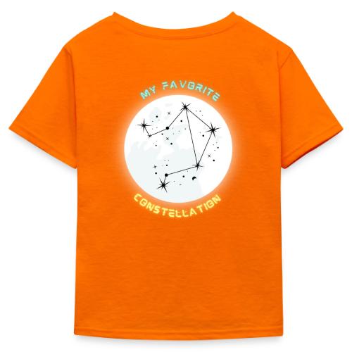 My Fav Constellation (LIBRA) - Kid's 50/50 Neon T-Shirt
