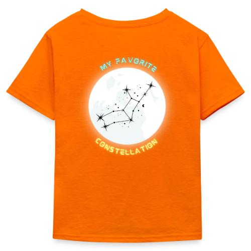 My Fav Constellation (VIRGO) - Kid's 50/50 Neon T-Shirt