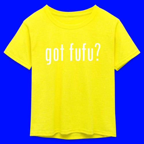 gotfufu-black - Kid's 50/50 Neon T-Shirt