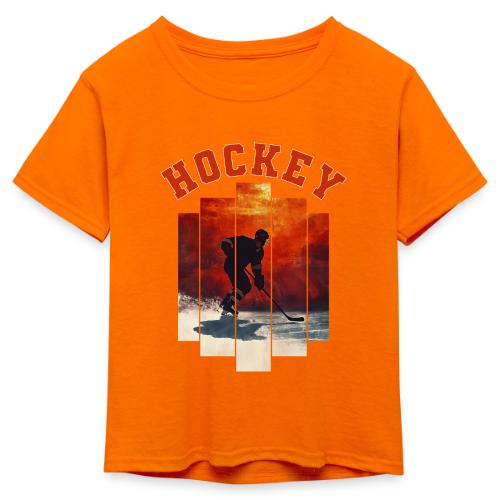 Hockey Dreams - Kid's 50/50 Neon T-Shirt