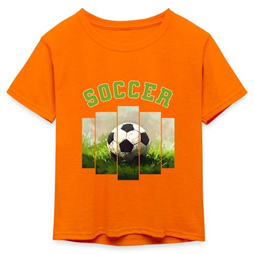Soccer Focus - Kid's 50/50 Neon T-Shirt