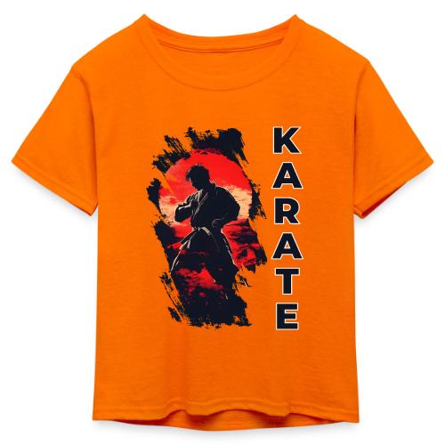 Karate: the art of self-mastery - Kid's 50/50 Neon T-Shirt