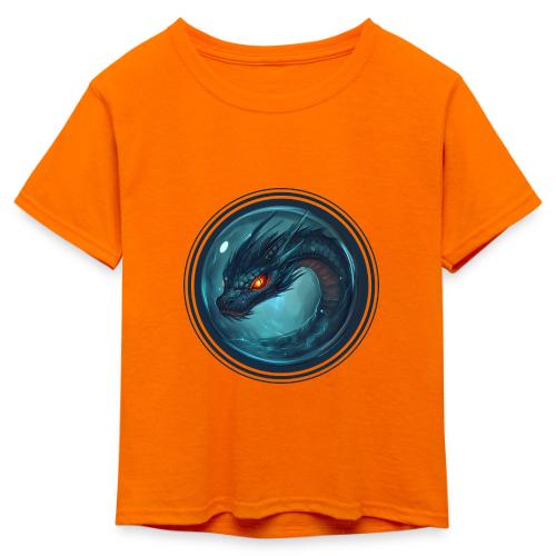 Dragon Sphere - Kid's 50/50 Neon T-Shirt