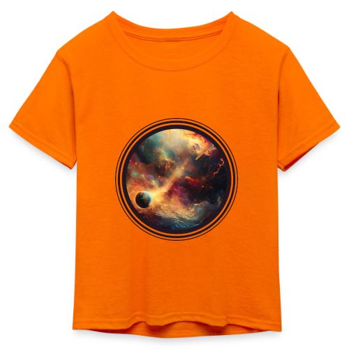 The Painted Planets - Kid's 50/50 Neon T-Shirt