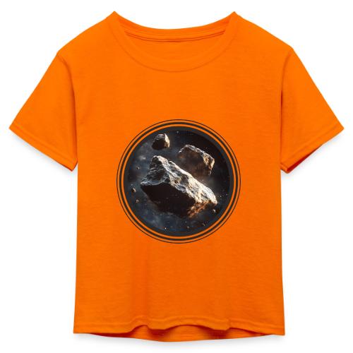 Asteroids Frontier - Kid's 50/50 Neon T-Shirt