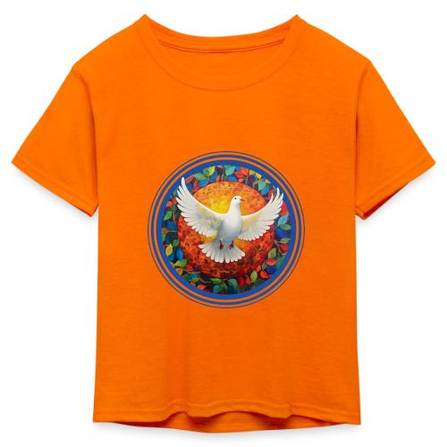 Flight of Hope - Kid's 50/50 Neon T-Shirt