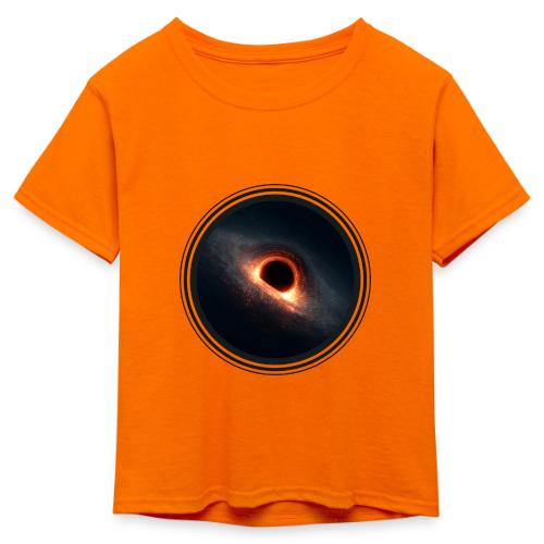 Black Hole Mystery - Kid's 50/50 Neon T-Shirt