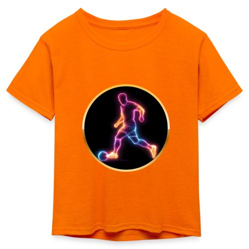 Virtual Football Hero - Kid's 50/50 Neon T-Shirt