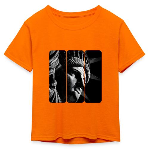 USA: Shadow of Liberty - Kid's 50/50 Neon T-Shirt
