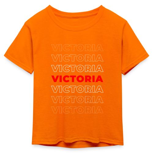 Victoria Vibe - Kid's 50/50 Neon T-Shirt