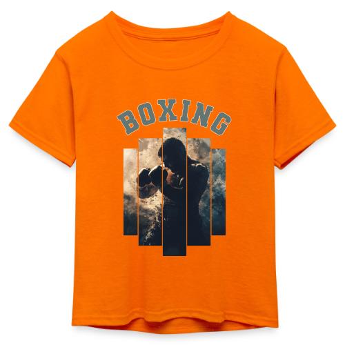 Boxing Spirit - Kid's 50/50 Neon T-Shirt