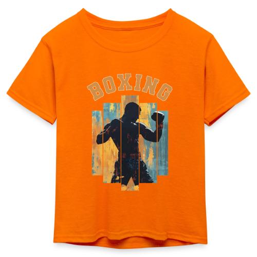 Boxing Is Life - Kid's 50/50 Neon T-Shirt
