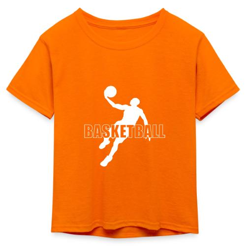 Slam Dunk Motion - Kid's 50/50 Neon T-Shirt