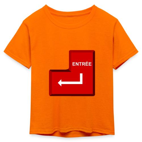 Press Enter - Kid's 50/50 Neon T-Shirt