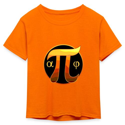 Trigonometry: Angles & Symbols - Kid's 50/50 Neon T-Shirt