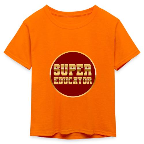 Super Educator - Kid's 50/50 Neon T-Shirt
