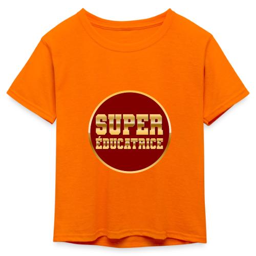 Super educator - Kid's 50/50 Neon T-Shirt