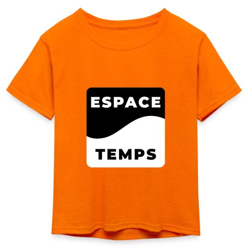 Space-Time: Distorted Reality - Kid's 50/50 Neon T-Shirt