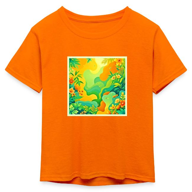 Tropical Foliage Abstract