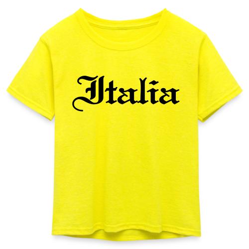 Italia Gothic - Kid's 50/50 Neon T-Shirt