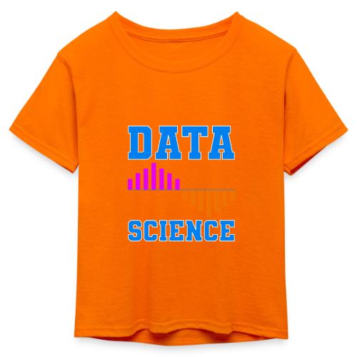 Data Science - Kid's 50/50 Neon T-Shirt