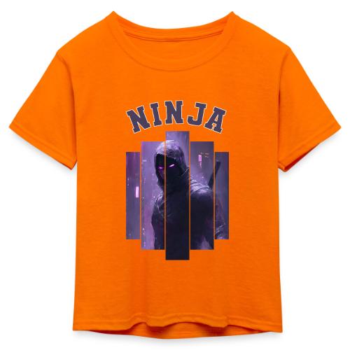 Nightfall Ninja - Kid's 50/50 Neon T-Shirt