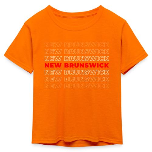 New Brunswick Style - Kid's 50/50 Neon T-Shirt