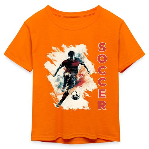Soccer Blaze - Kid's 50/50 Neon T-Shirt