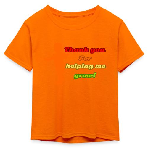 Roots and Wings - Kid's 50/50 Neon T-Shirt