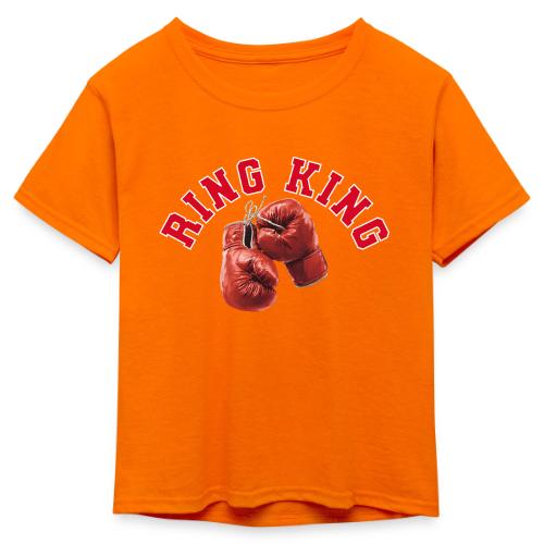 Boxing: Ring King Glory - Kid's 50/50 Neon T-Shirt