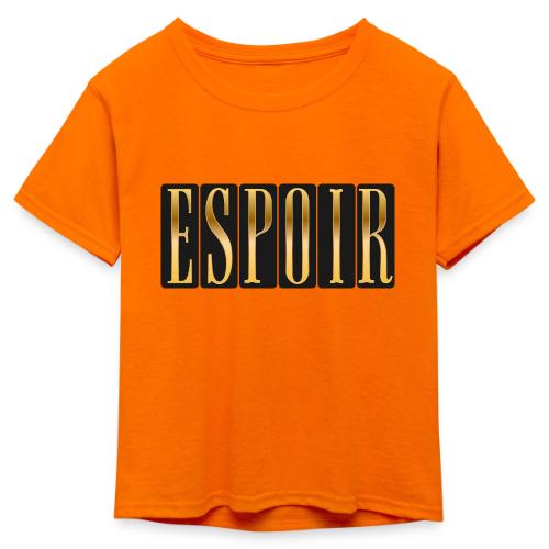 Espoir Doré - Kid's 50/50 Neon T-Shirt