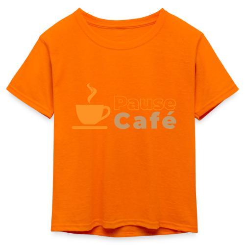 Coffee Break - Kid's 50/50 Neon T-Shirt