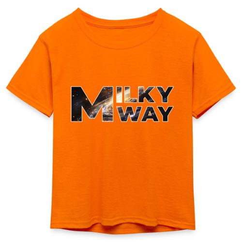 Milky Way Magic - Kid's 50/50 Neon T-Shirt