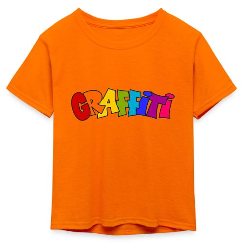 Graffiti - Kid's 50/50 Neon T-Shirt