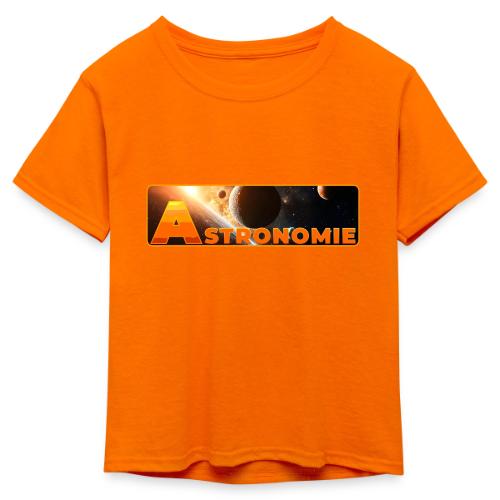 Astronomy - Kid's 50/50 Neon T-Shirt