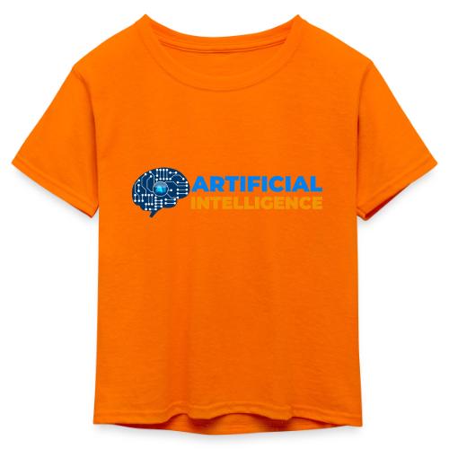 AI: Mind of the Machine - Kid's 50/50 Neon T-Shirt