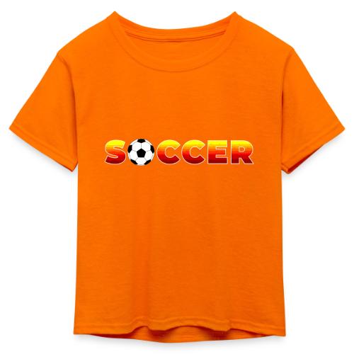Soccer: Game of Goals - Kid's 50/50 Neon T-Shirt