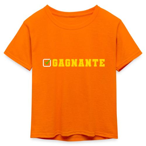 Born Winner - Kid's 50/50 Neon T-Shirt