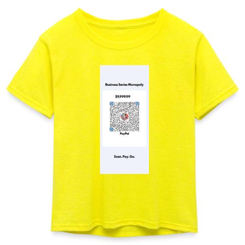 pp my qrcode 1758477437583 - Kid's 50/50 Neon T-Shirt